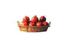 Pomegranate in Basket-ODSP Gifts