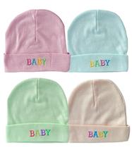 Cotton Caps for Baby (Set of 4pc)