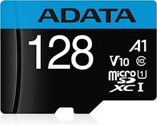 Adata Micro SD Memory Card Premium (Support Full HD, V10, A1, Micro SDXC UHS-I Class 10, Up6 to 100MB/s Speed)