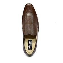 OSTR Men's Formal Brown Slip On Shoe