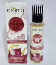 AlAroma Leafs Organic Onion Oil With Argan and Castor Oil 100 ml