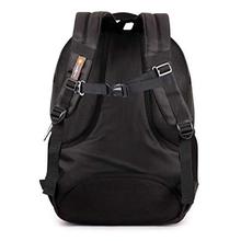 The Clownfish Panzer Polyester 40 LTR Black Laptop Backpack,