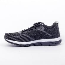 Caliber Shoes Black/Grey Ultralight Sport Shoes For Men - ( 632 )