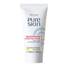 Oriflame Sweden Pure Skin Blackhead Clearing mask Helps Clear Blackheads And Spots-50 ml (32650)