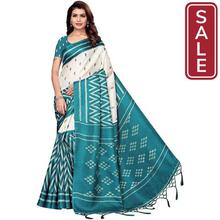 SALE - ANNI DESIGNER Silk Saree with Blouse Piece