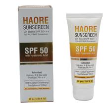 Haore Sunscreen Gel Based 50+++ With Hyaluronic Acid, 60gm