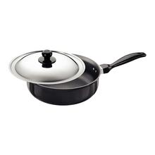 Hawkins Futura Sauté Pan With Stainless Steel Lid (Non-stick)- 3.25 L/24 cm