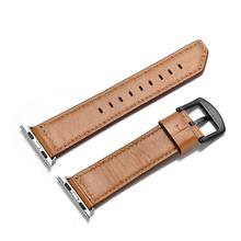 JINYA Classic Leather Band For Apple Watch 42MM / 44MM Brown