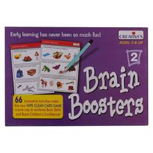 Creative Educational Aids Brain Boosters 2 Cards Game – Purple