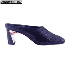 Shoe.A.Holics Printed Block Heeled Shoes For Women -  Montagu