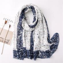 Korean Style Sun Protection Premium Printed Scarves For