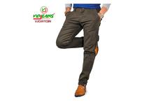 Virjeans Stretchable Oversize Cotton Chinos Pant for Men (VJC 697) Black