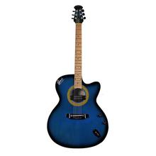 Signature VT Blue Acoustic Guitar And Cover