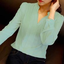 SALE- 2019 fashion chiffon office lady shirt women blouse