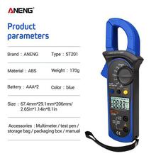 ANENG ST201 Digital Multimeter Clamp ammeter transistor