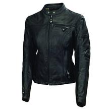 Women's Planet Ladies Black Leather Jacket