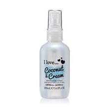 I Love Coconut and Cream body spritzer