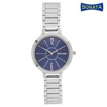 8141SM03 Blue Dial Analog Watch For Women