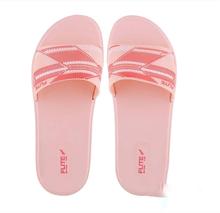 Flite by Relaxo Peach/Red Flip Flop Slipper For Women FL-384