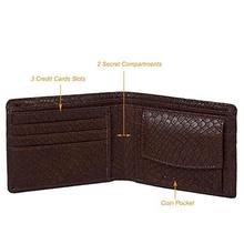 Creature Combo of Brown Color Wallet for Men & Black-Brown