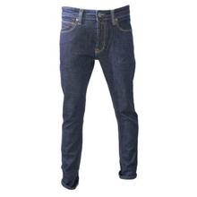 Police Navy Blue Solid Slim Fit Jeans For Men (ZJ023)