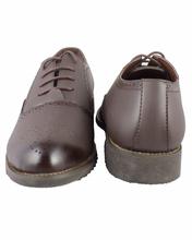 Shikhar Men's Coffee Brown Formal Shoes