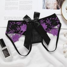 Women Sexy Lingerie hot erotic open crotch sexy Panties Porn transparent Lace underwear crotchless sex wear underpants briefs