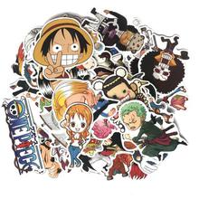 60Pcs Pack  One Piece Graffiti Scooter Guitar Luggage Laptop Stickers