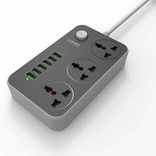 LDNIO SC3604 Power Strip with 3 AC Sockets + 6 USB Ports