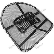 Tiny Deal Car Seat Chair Massage Back Lumbar Support Mesh Ventilate