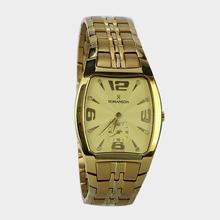 Romanson 4120 Golden Stainless Steel Analog Watch For Men