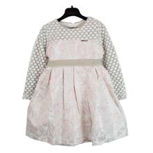Netted Floral Frock For Girls - 166778