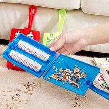 Multifunction Double Roller Dirt Cleaning Brush - Random Color