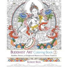 Buddhist Art Coloring Book 2: Buddhas, Deities, and Enlightened Masters from the Tibetan Tradition