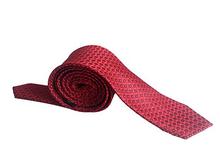 Men Tie – Red Dotted Design