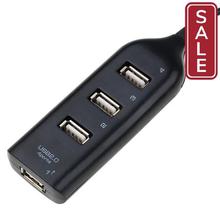 SALE-Bundwin Mini USB 2.0 Hi-Speed 4 Port USB Hub Splitter