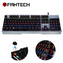 FANTECH MK881 Metal Mechanical Waterproof Gaming Keyboard RGB 104 Keys LED Light Keyboard