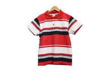 Kids Polo T-shirts Striped Design – Red/Blue/White
