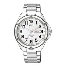 Q&Q A192-204Y Analog White Dial Watch For Men
