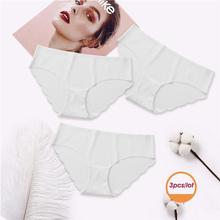 3Pcs/lot Seamless Panty Set Underwear Female Comfort