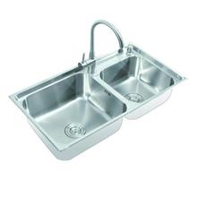 8356B Double Bowl 304 Steel Kitchen Sinks