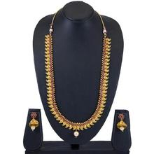 Sukkhi Glimmery Gold Plated Necklace Set for Women