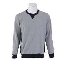 John Players Grey/Navy Blue Round Neck Sweatshirt For Men - SJA18005