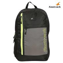 Black/Grey Back To Campus Backpack For Men - A0690NBK01