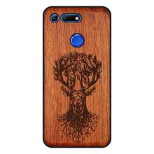 BOOGIC Original Wood Phone Case For Huawei Honor View 20 V20