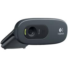 Logitech C270 USB HD Webcam - (Black)