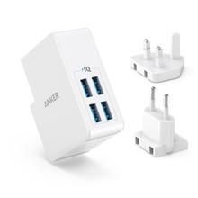 Anker Power Port 4 lite (Only Adapter) Wall Charger  A2024L21