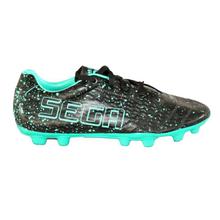 SEGA Black/Blue Football Shoes For Men