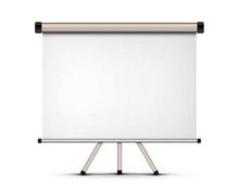 Vesta Projector Screen - Tripod Screen- 72" x 96"