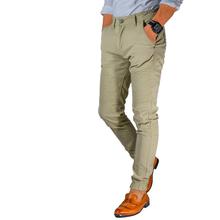 Virjeans Stretchable Cotton Joggers for Men (VJC 702) Cream